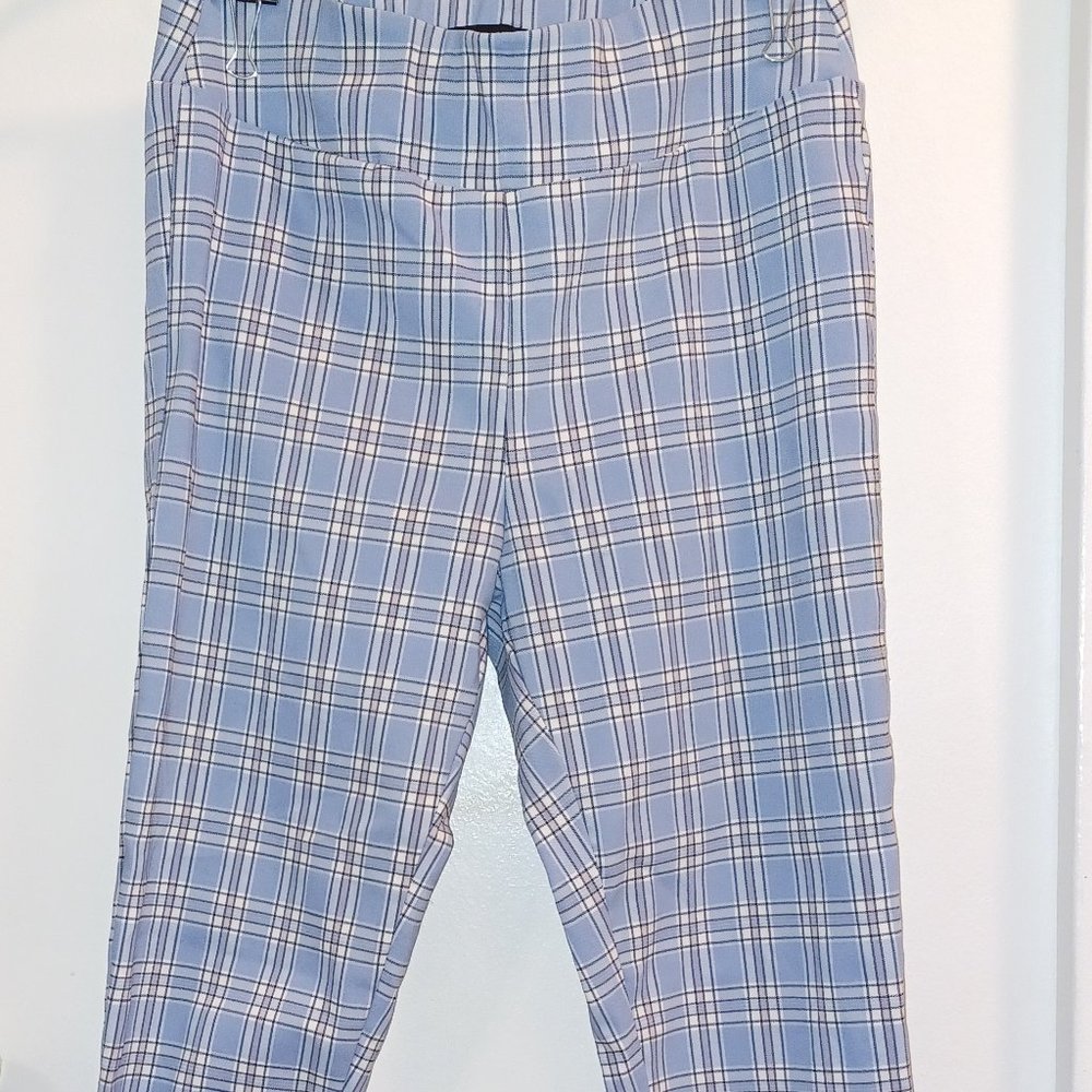 BLUE PLAID PANTS (CLUELESS LOOK/PATTERN)